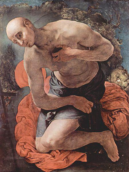 Jacopo Pontormo Bubender Hl. Hieronymus oil painting image